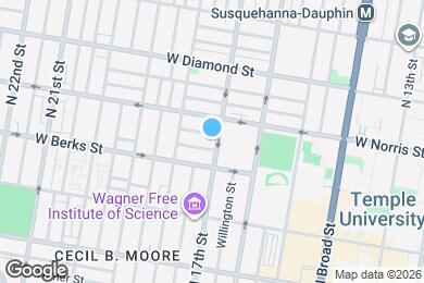 Map image of the property - 1924 N 17th St