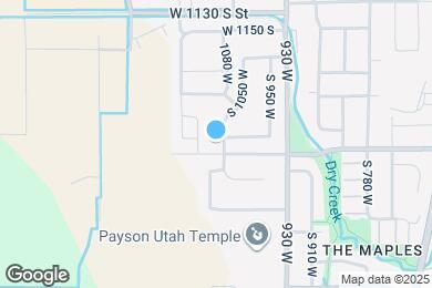Map image of the property - 1368 S 1050 W