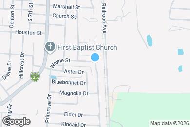 Map image of the property - 917 First Street