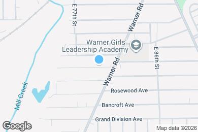 Map image of the property - 8103 Jeffries Ave