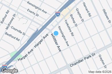 Map image of the property - 6012 Whittier