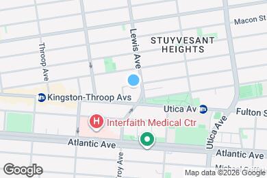 Map image of the property - 64 Bainbridge St