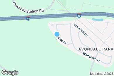 Map image of the property - 949 Fairdale Ct