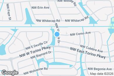 Map image of the property - 6480 NW Volucia Dr