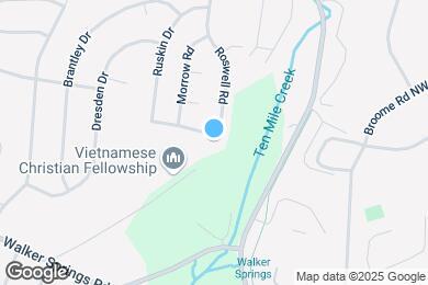 Map image of the property - 1036 Roswell Rd