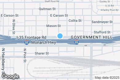 Map image of the property - 1931 N PanAm Expy