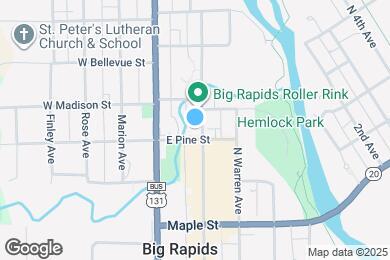 Map image of the property - 321 N Michigan Ave