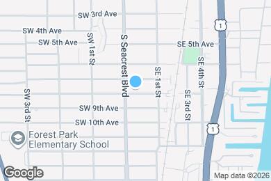 Map image of the property - 113 SE 8th Ave