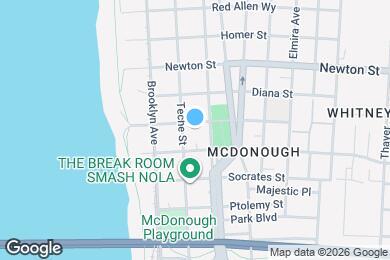 Map image of the property - 417 De Armas St