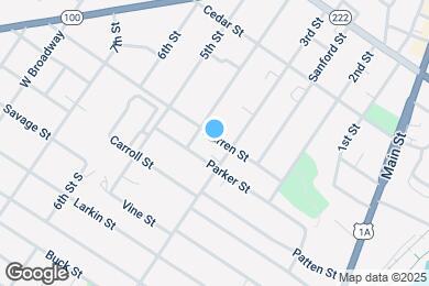 Map image of the property - 163 Warren St