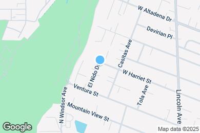 Map image of the property - 820 W Harriet St
