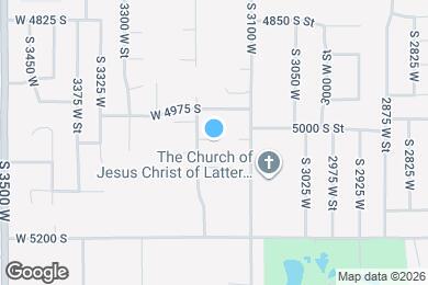 Map image of the property - 3153 W 5025 S