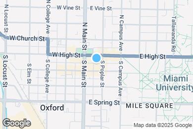 Map image of the property - 14 S Poplar St