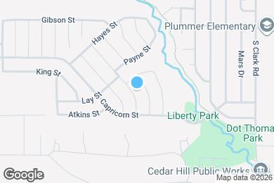 Map image of the property - 1326 Foster St