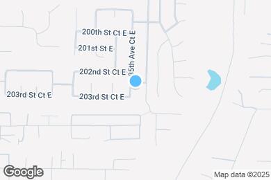 Map image of the property - 20309 85th Ave Ct E