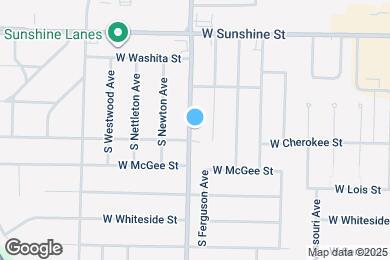 Map image of the property - 1954 S Fort Ave