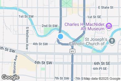 Map image of the property - The River Apartments & Townhomes