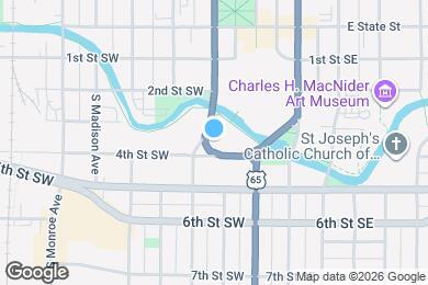 Map image of the property - The River