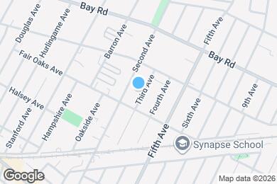 Map image of the property - 725 3rd Ave