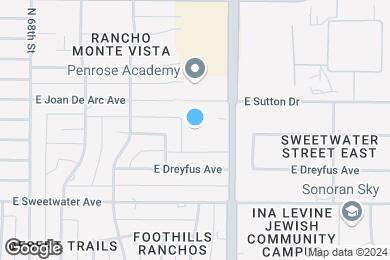 Map image of the property - Manor Scottsdale