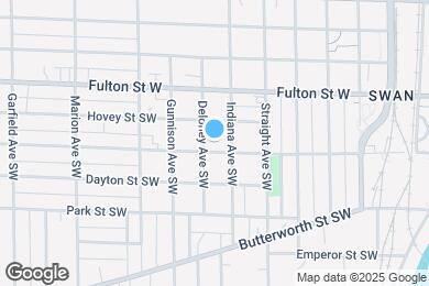 Map image of the property - 851 Watson St SW