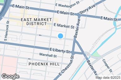 Map image of the property - 930 E Jefferson St