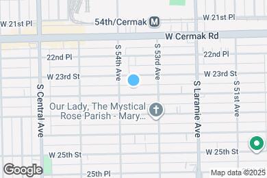 Map image of the property - 5330 W 23rd Pl