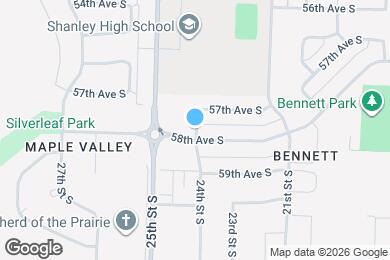 Map image of the property - 5745 24th St S