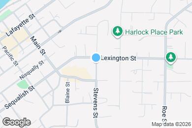 Map image of the property - 614 S Stevens St