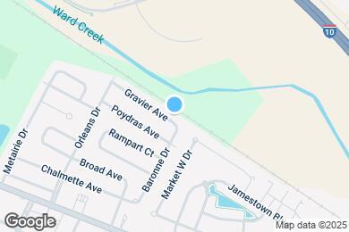 Map image of the property - 14247 Gravier Ave