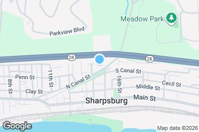 Map image of the property - 1414 N Canal St