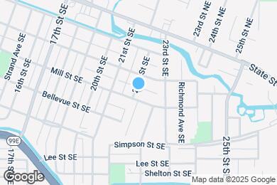Map image of the property - 390 22nd St SE