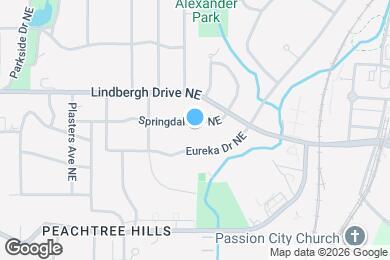 Map image of the property - 293 Springdale Dr NE