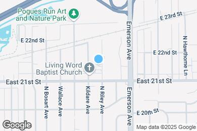 Map image of the property - Spacious 3 BR Ranch