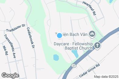 Map image of the property - 7311 Alamance Dr