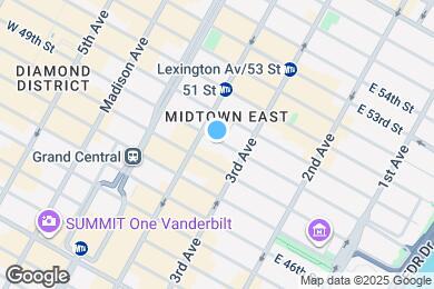 Map image of the property - 142 E 49th St