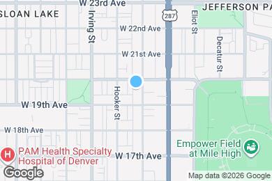 Map image of the property - 1927 Grove St