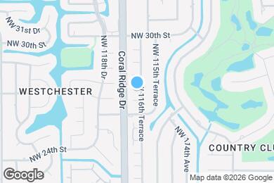 Map image of the property - 11600 NW 27th Ct
