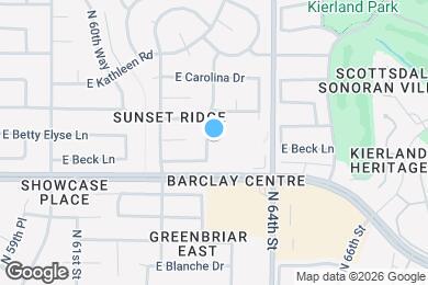 Map image of the property - 15433 N 63rd St