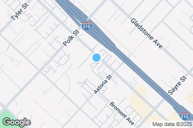 Map image of the property - 13988-14000 Foothill Blvd