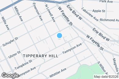 Map image of the property - 123 N Lowell Ave