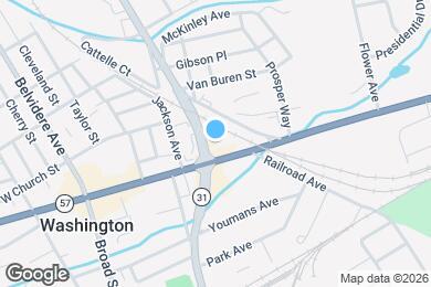 Map image of the property - 162 E Washington Ave