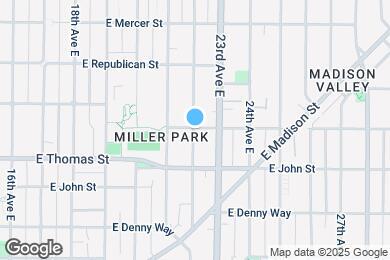 Map image of the property - 2217 E Thomas St