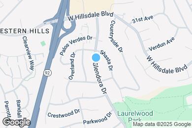 Map image of the property - 3325 Glendora Dr