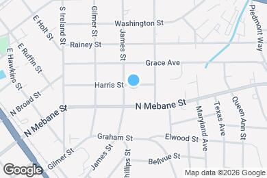 Map image of the property - 907 Harris St