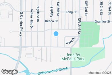 Map image of the property - 1222 SW 5th St