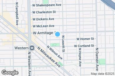 Map image of the property - 2220 W Homer St