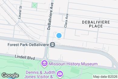 Map image of the property - 5630 Pershing Ave