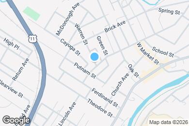 Map image of the property - 307 Warren St