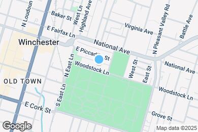 Map image of the property - 372 Woodstock Ln